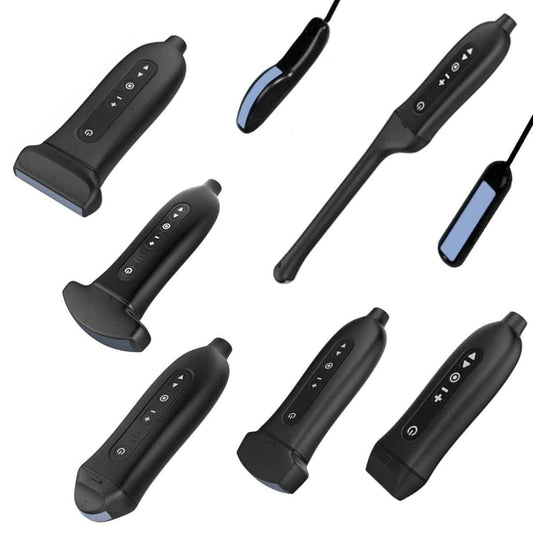 Youkey Q7 Wireless Flex Vet Utrasound Color | Convex Endo Transducer (C10-4Vs)