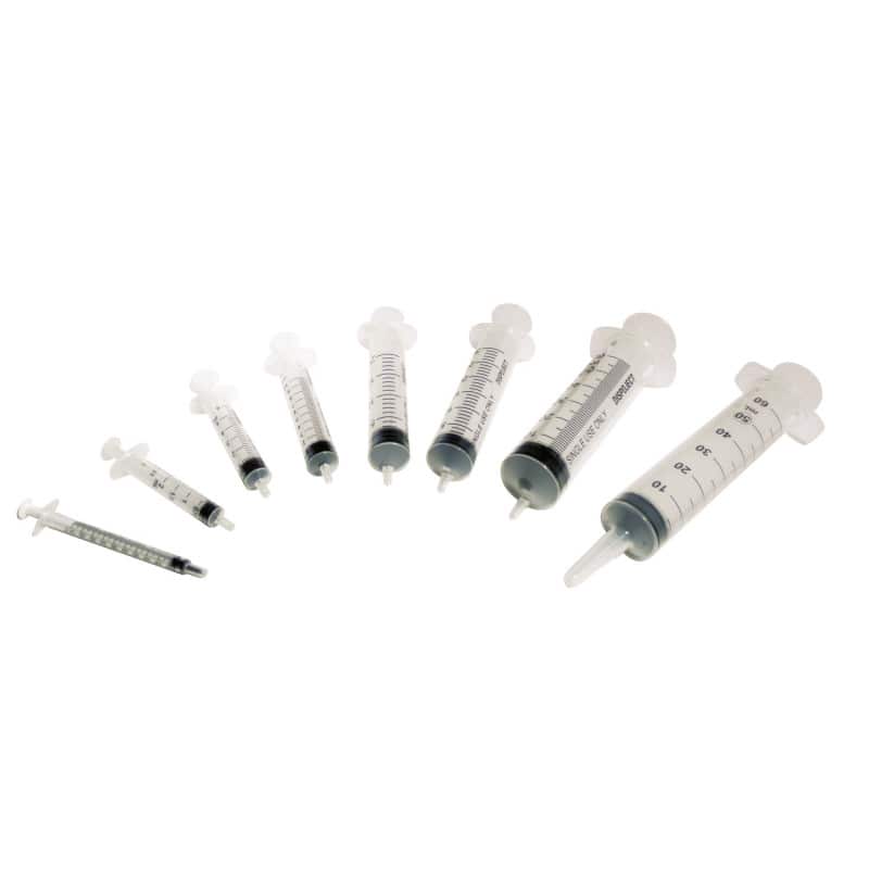 Three-part DISPOJECT® Disposable Syringes 2 ml