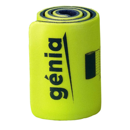 Aluminium roll splint with foam on both sides 9 cm x 40 cm, yellow