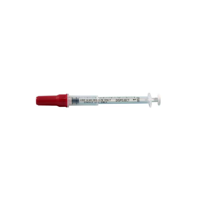 DISPOJECT® Safety Insulin Syringe