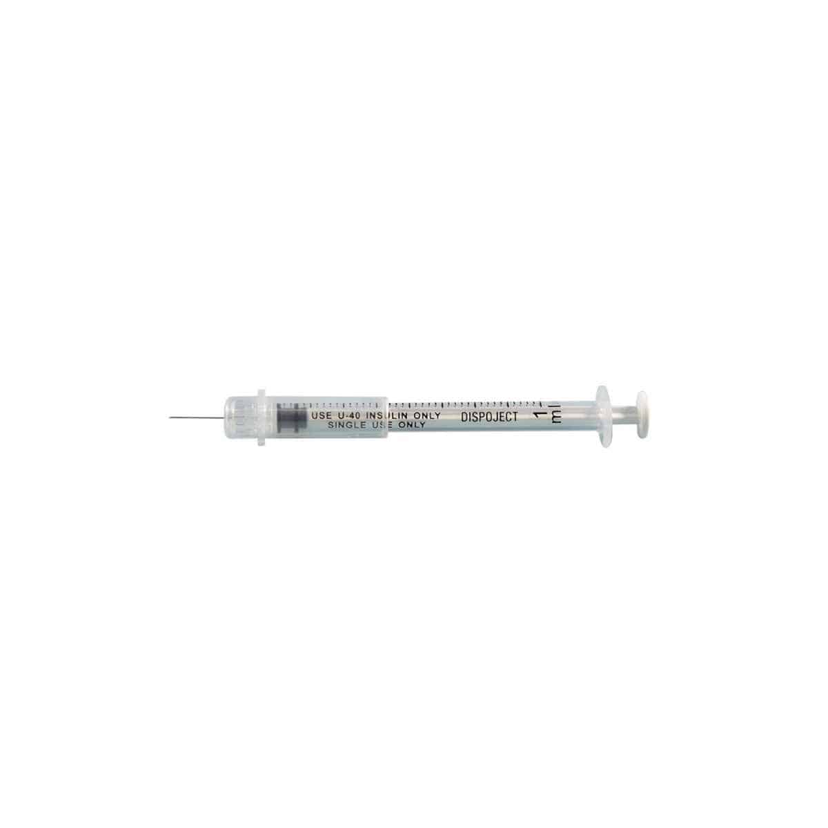 DISPOJECT® Safety Insulin Syringe