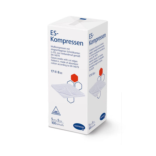 ES Non-Sterile Compresses 8-ply | 5 x 5 cm