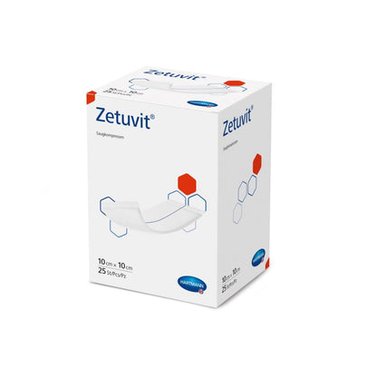 Zetuvit Sterile Absorbent Compresses 10 x 10 cm