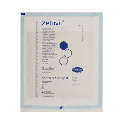 Zetuvit Sterile Absorbent Compresses 10 x 20 cm