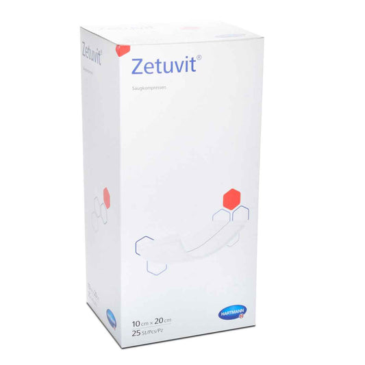 Zetuvit Sterile Absorbent Compresses 10 x 20 cm