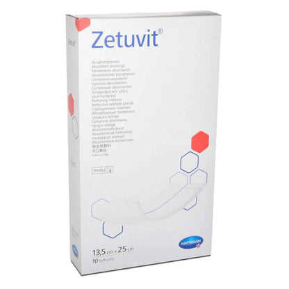 Zetuvit Sterile Absorbent Compresses 13.5 x 25 cm