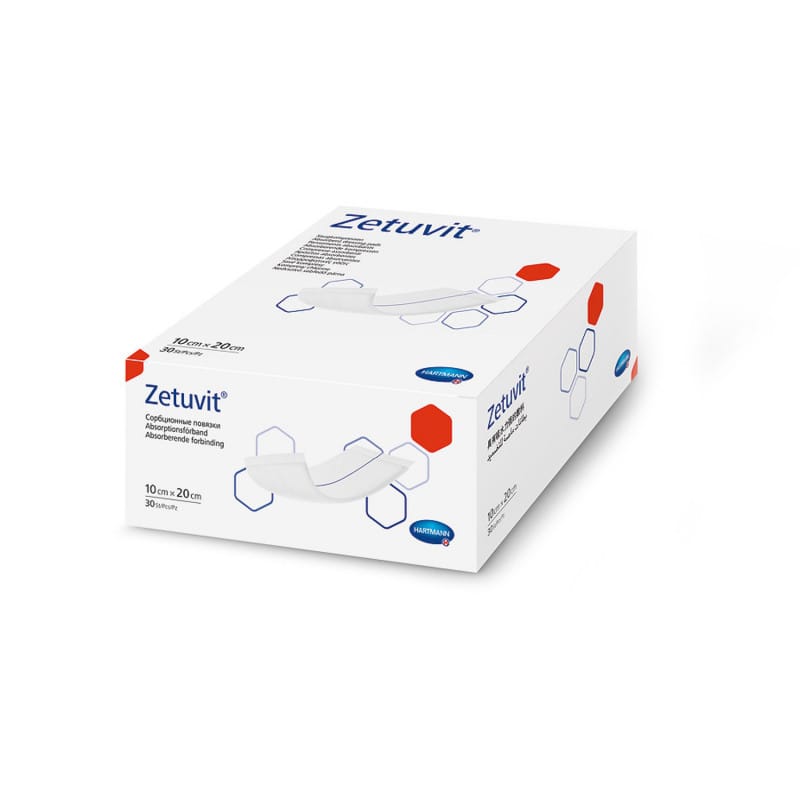 Zetuvit Non-Sterile Absorbent Compresses 10 x 10 cm