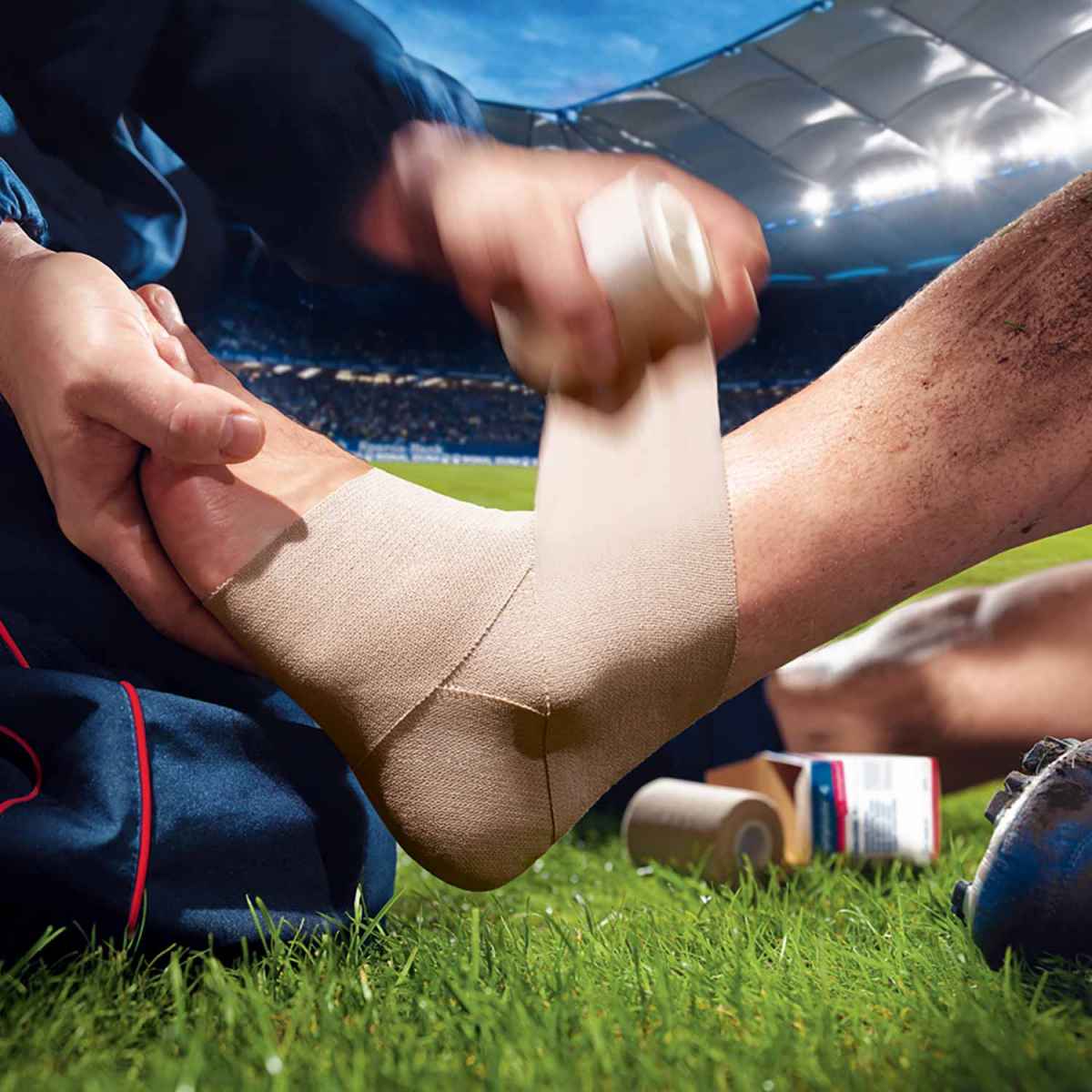 Optiplaste-C Elastic Adhesive Bandage 6 cm