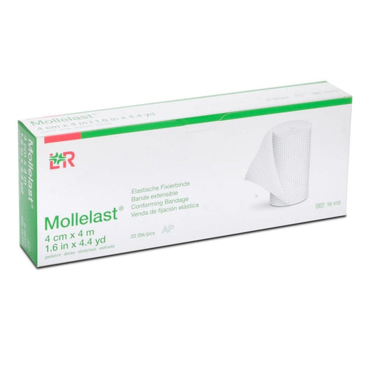 Mollelast Conforming Bandage 4cm | 20 pieces