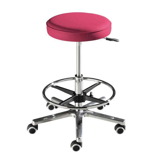 Swivel Stool for Taller People magenta