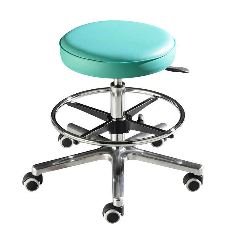 Swivel Stool for Taller People turquoise