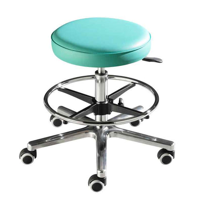 Swivel Stool for Taller People turquoise