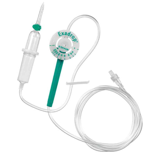 Exadrop Drop Chamber with Intrafix Air P infusion set