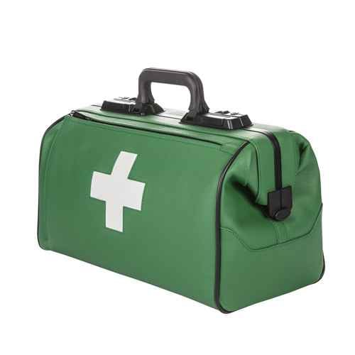 Dürasol Rusticana Cross Doctor's Bag green | 1 front pocket