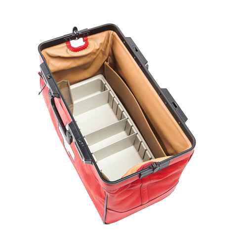 Dürasol Rusticana Cross Doctor's Bag red | 2 front pockets