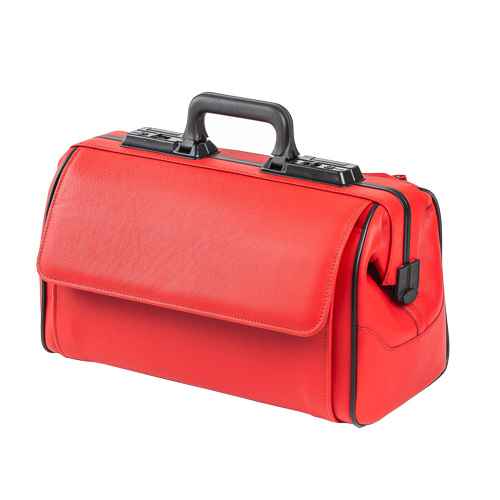 Dürasol Rusticana Cross Doctor's Bag red | 2 front pockets