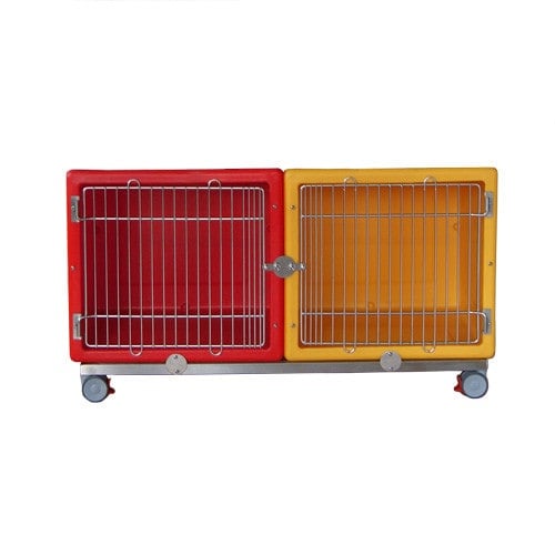 Frame for PE Boxes with castors