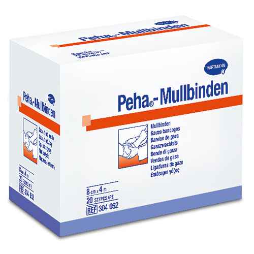 Peha Gauze Bandages, 4 m Length 6cm