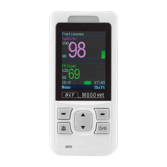 M800VET Handheld Veterinary Monitor SpO2, Pulse &amp; ECG