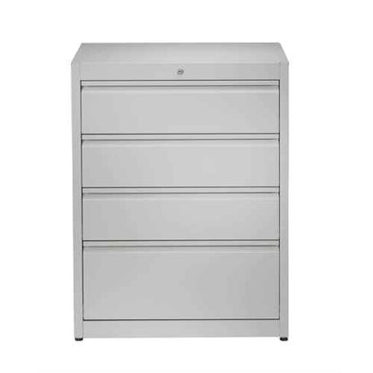 Steel Filing Cabinet 3 drawers, 3 tracks | ivory