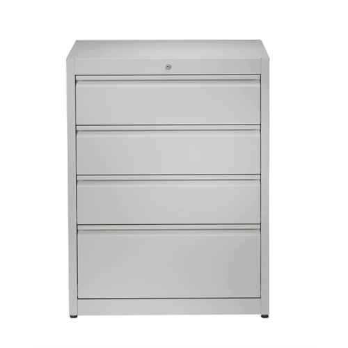 Steel Filing Cabinet 6 drawers, 2 tracks | ivory