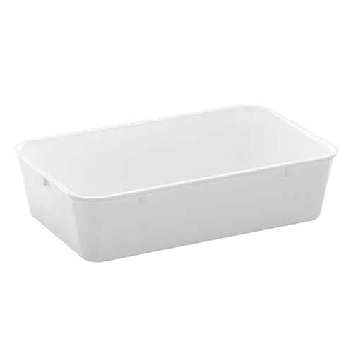 Coloured Plastic Dish white